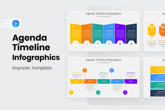 Agenda Timeline Keynote Template