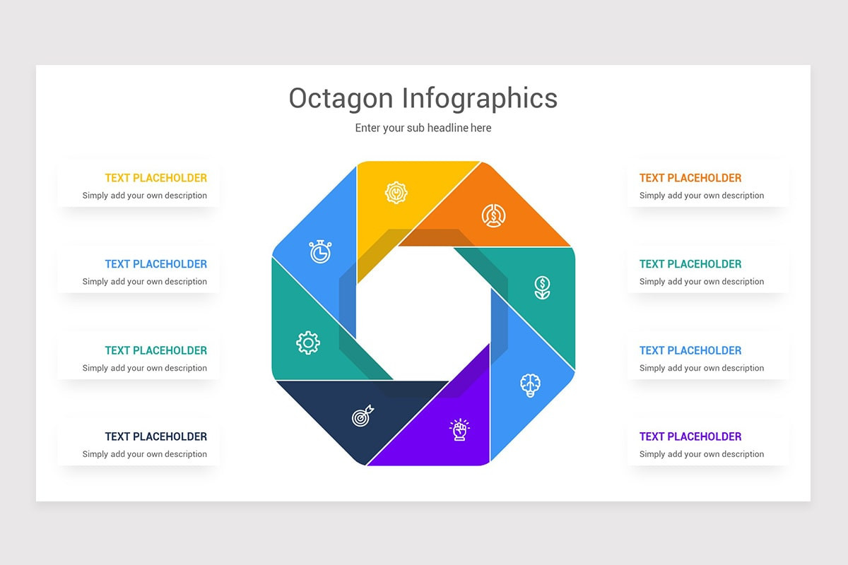 Octagon Infographics Google Slides Template