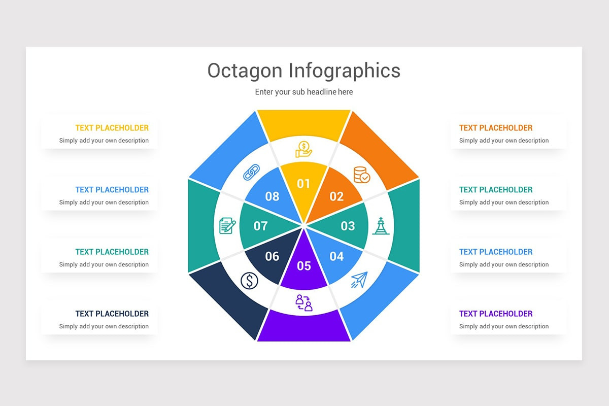 Octagon Infographics Google Slides Template