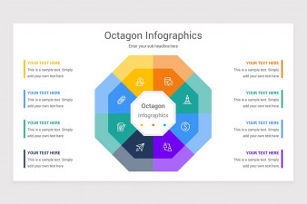 Octagon Infographics Keynote Template | Nulivo Market