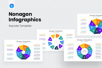 Nonagon Infographics Keynote Template