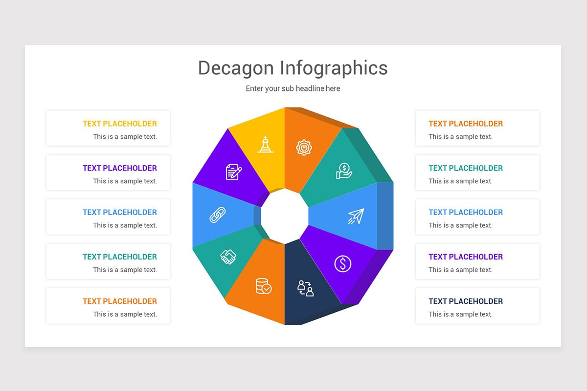 Decagon Infographics Google Slides Template | Nulivo Market