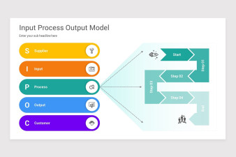 Input Process Output PowerPoint Template Diagrams | Nulivo Market
