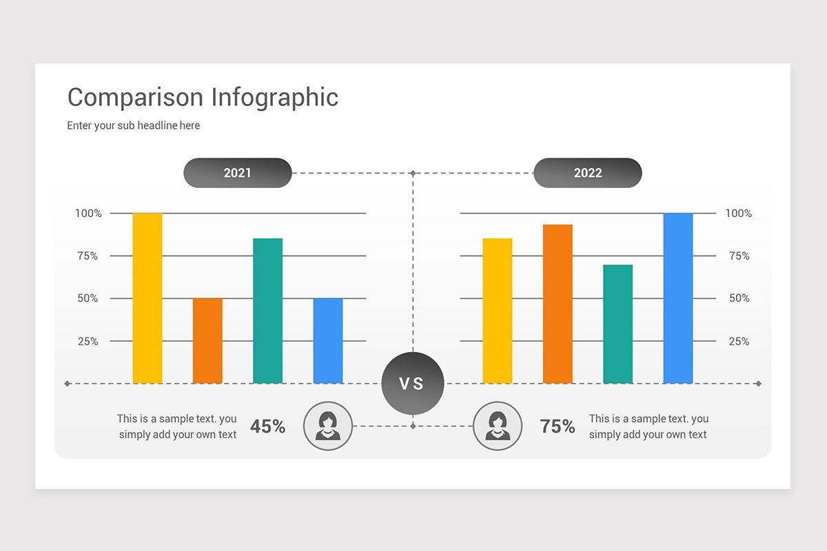 Sample Process Comparison Vector Process Comparison Keynote Template | Nulivo Market