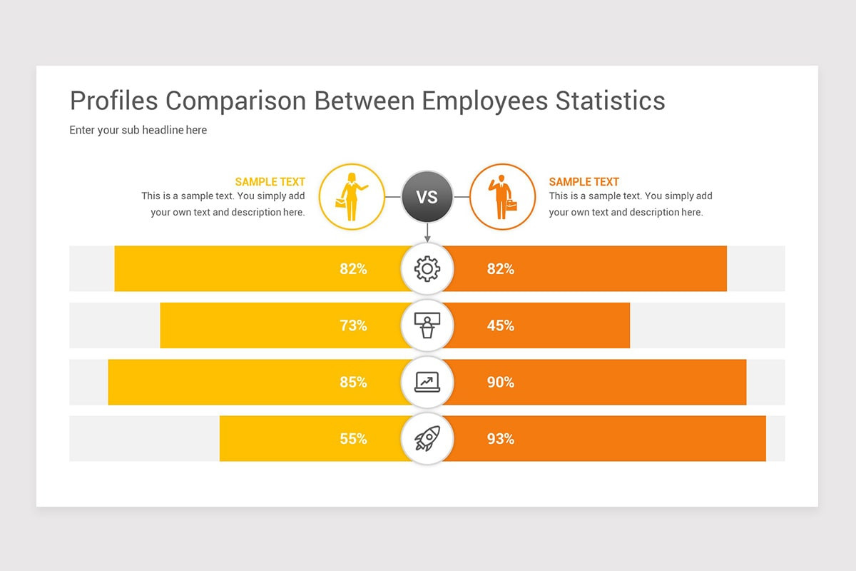 Sample Process Comparison Vector Process Comparison Keynote Template | Nulivo Market