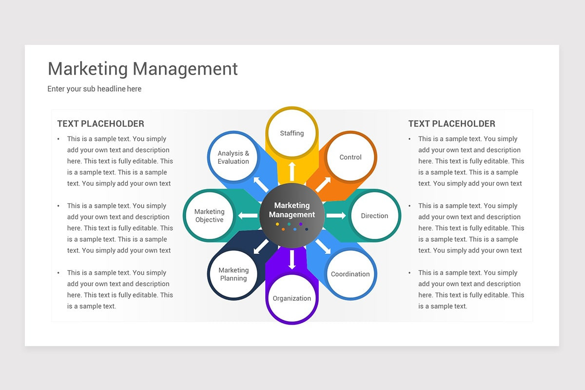 Mkt Model Layout Marketing Management Models Keynote Template | Nulivo Market