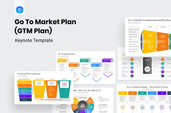 Go To Market Plan (GTM Plan) Keynote Template