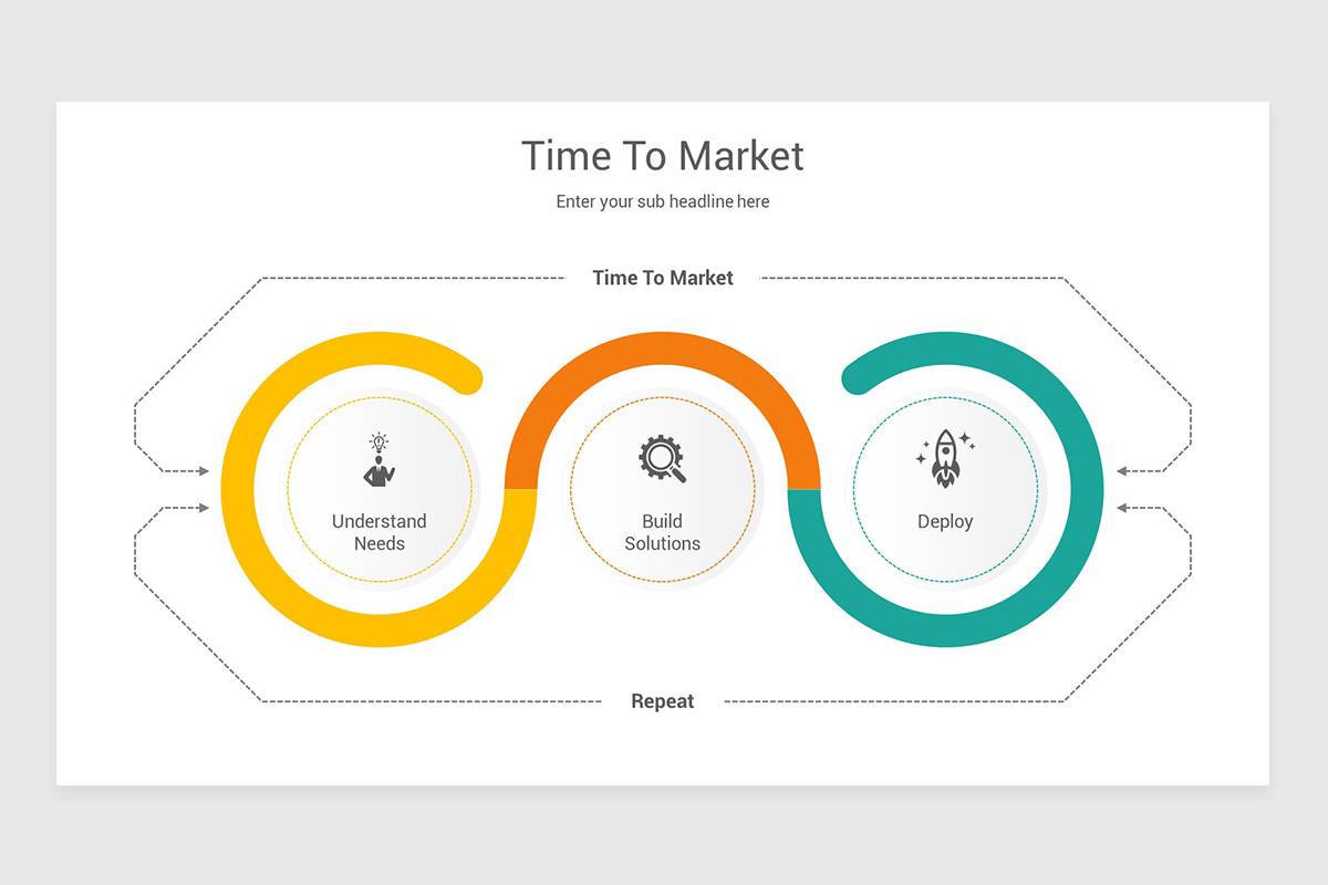 Time To Market PowerPoint Template Nulivo Market