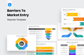 Barriers To Market Entry Keynote Template