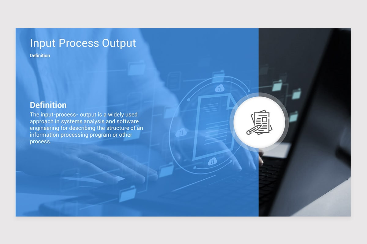 Input Process Output Keynote Template Diagrams | Nulivo Market