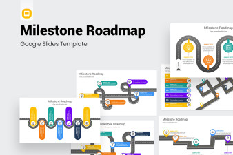 Milestone Roadmap Google Slides Template