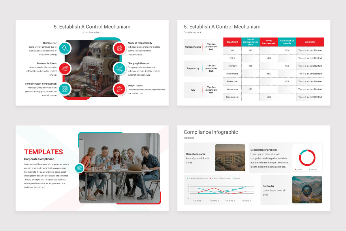 Corporate Compliance Google Slides Presentation Template