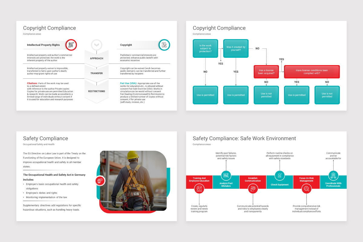 Corporate Compliance Keynote Presentation Template