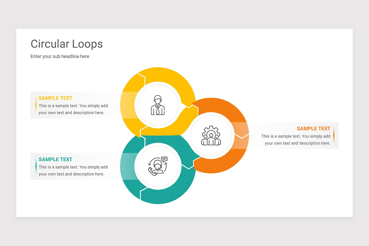 Circular Loops PowerPoint Presentation Template | Nulivo Market