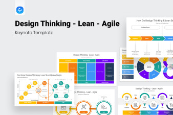 Design Thinking - Lean - Agile Keynote Presentation Template