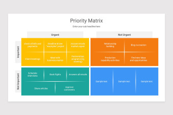 Priority Matrix PowerPoint Presentation Template Nulivo Market Priority Matrix PowerPoint Presentation Template Nulivo Market