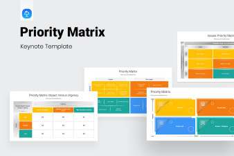 Priority Matrix Keynote Presentation Template