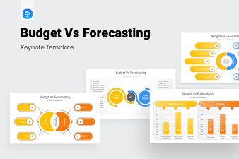 Budget Vs Forecasting Keynote Presentation Template