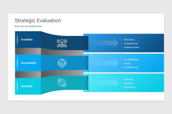 Strategic Evaluation Keynote Presentation Template | Nulivo Market