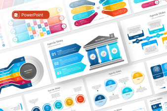 Agenda Bundle PowerPoint Presentation Template