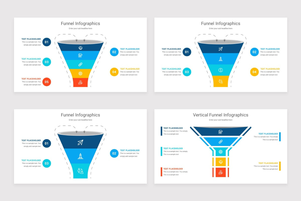 Learning Funnel Model Funnel Models Pack Keynote Template | Nulivo Market