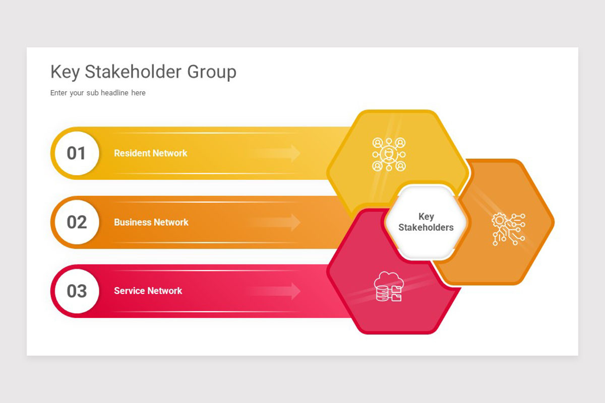 Key Stakeholder Slide Example Key and Secondary Stakeholders PowerPoint Presentation Template ...