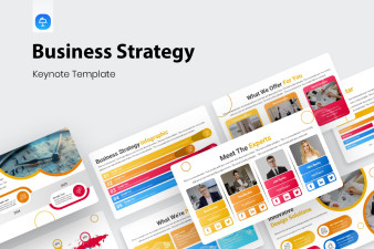 Business Strategy Keynote Presentation Template