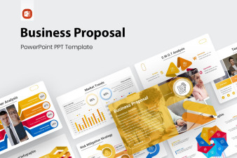 Business Proposal PowerPoint Infographics Template