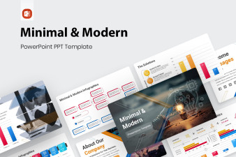 Minimal & Modern PowerPoint Presentation Template
