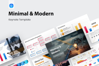 Minimal & Modern Keynote Presentation Template