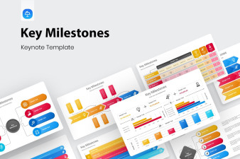Key Milestones Keynote Presentation Template