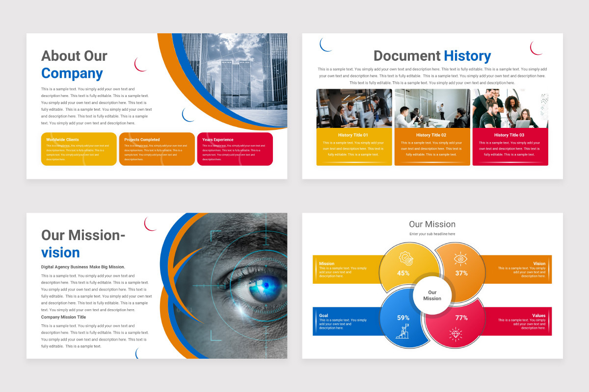 Agent PowerPoint Presentation Template | Nulivo Market