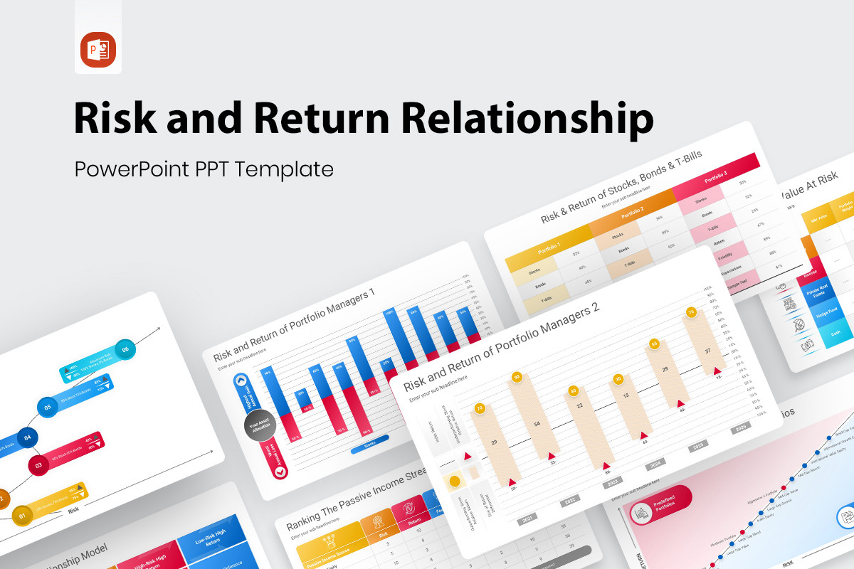 Risk and Return Relationship PowerPoint Presentation Template