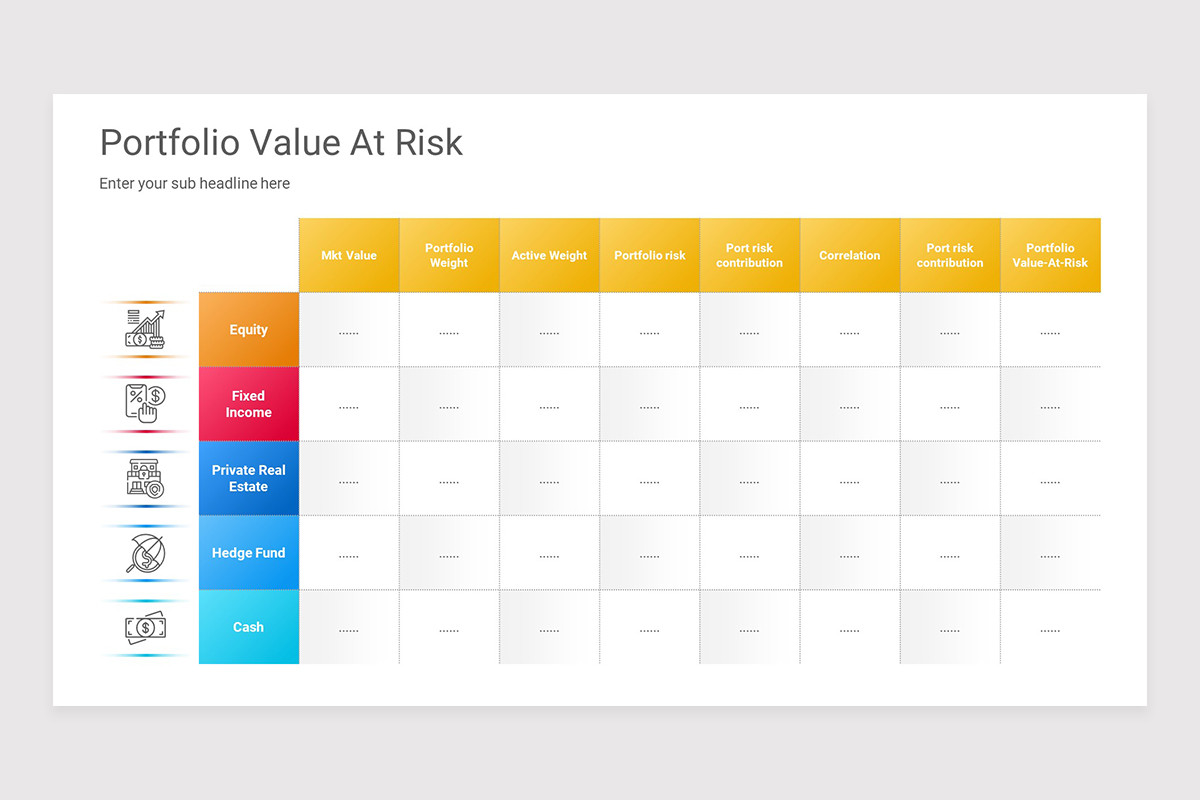 Risk and Return Relationship Google Slides Presentation Template