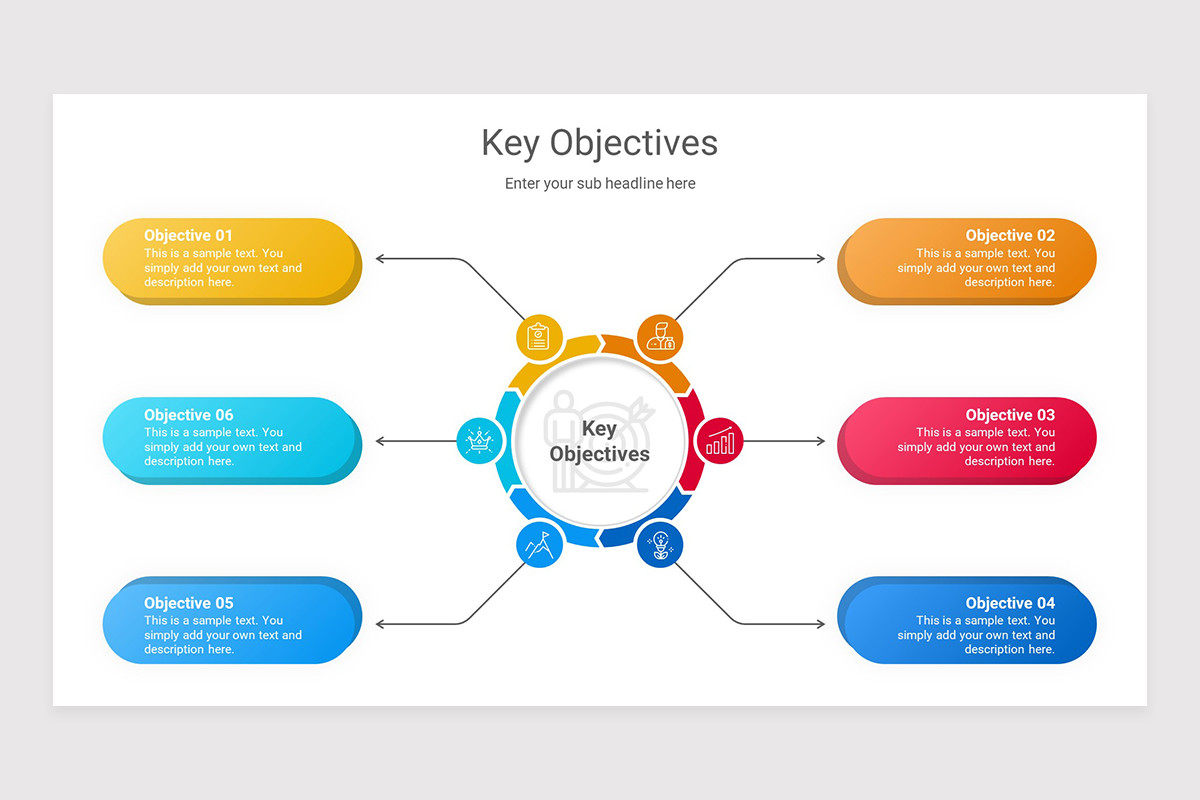 Key Objectives PowerPoint Presentation Template | Nulivo Market