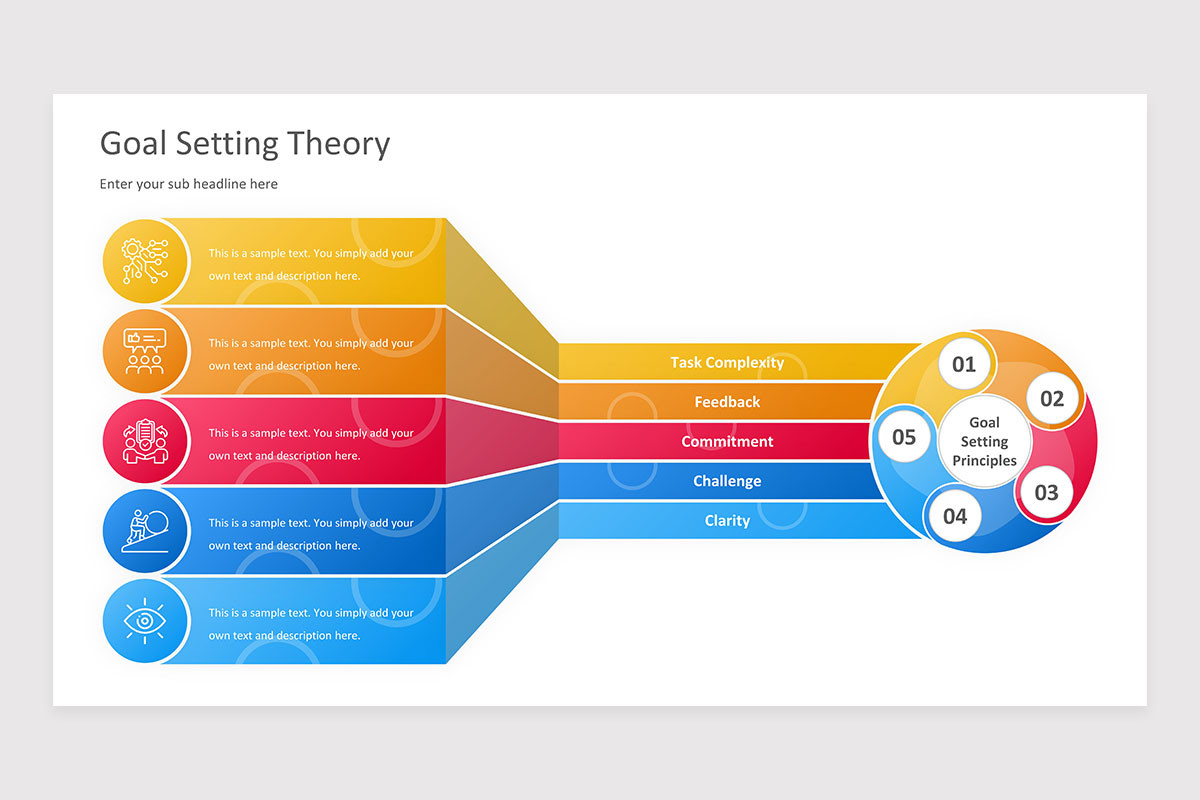 Goal Setting Theory PowerPoint Presentation Template | Nulivo Market
