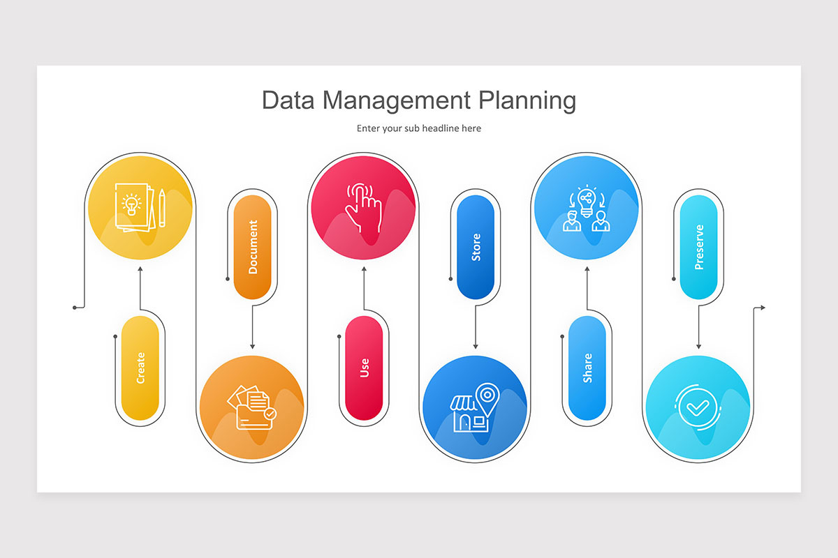 Data Management PowerPoint Presentation Template | Nulivo Market