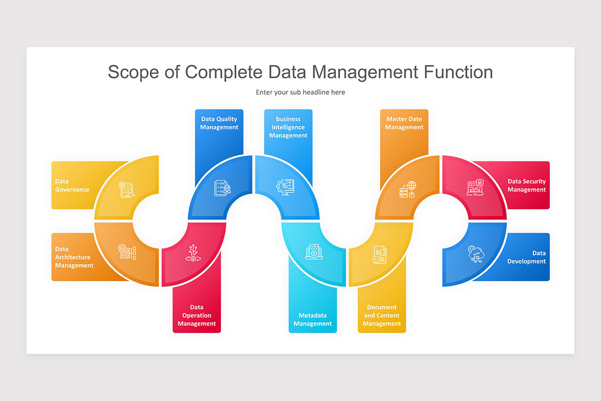 Data Management PowerPoint Presentation Template | Nulivo Market