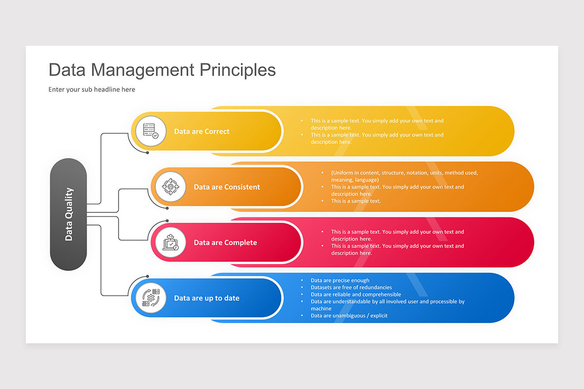 Data Management PowerPoint Presentation Template | Nulivo Market
