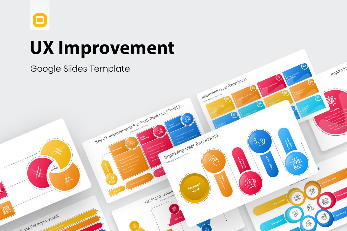 UX Improvement Google Slides Presentation Template | Nulivo Market