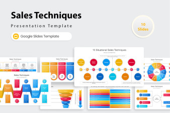Sales Techniques Google Slides Presentation Template | Nulivo Market