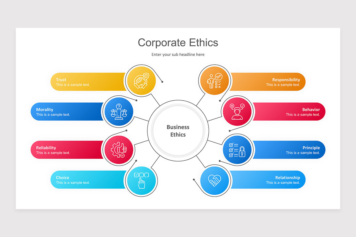 Corporate Ethics Keynote Presentation Template