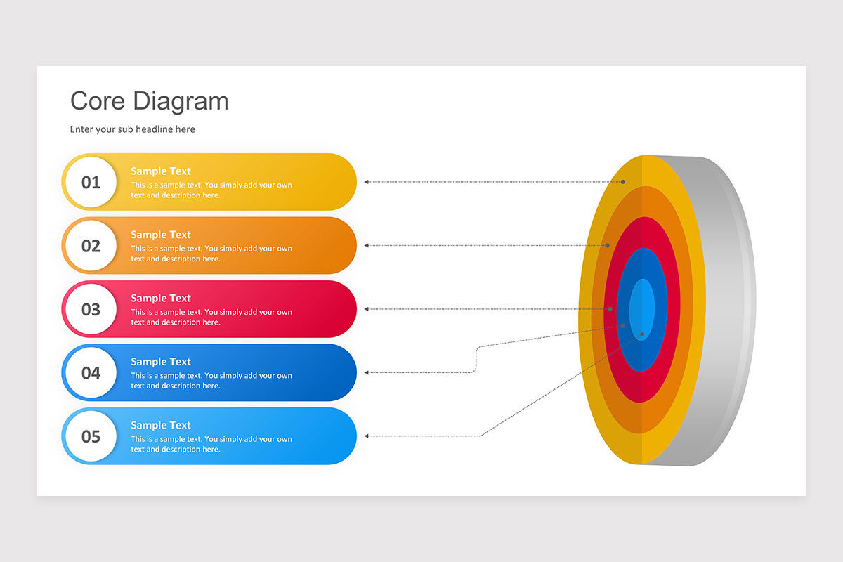 Coresource Diagram Core Diagram PowerPoint Presentation Template | Nulivo Market