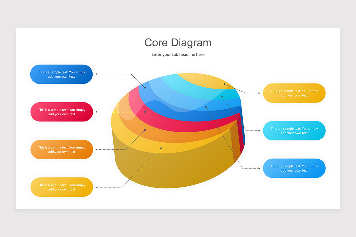 Coresource Diagram Core Diagram Keynote Presentation Template | Nulivo Market