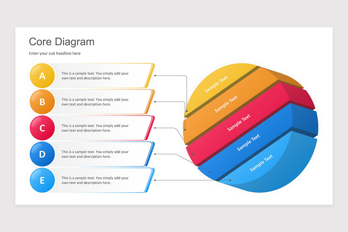 Coresource Diagram Core Diagram Keynote Presentation Template | Nulivo Market