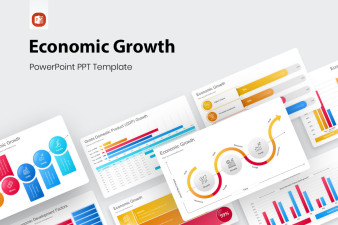 Economic Growth PowerPoint Presentation Template