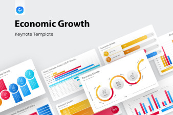 Economic Growth Keynote Presentation Template
