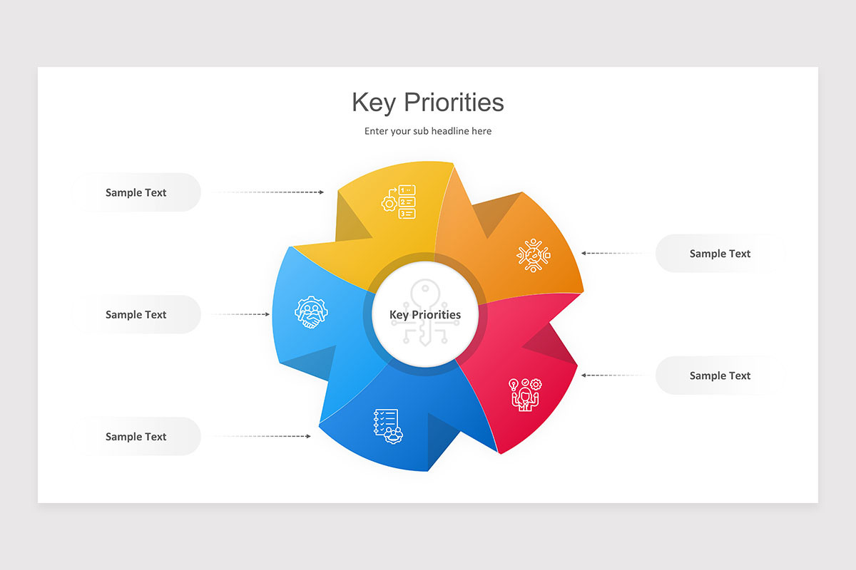 Key Priorities Visualisation Key Priorities Keynote Presentation Template | Nulivo Market