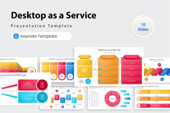 Desktop as a Service Keynote Presentation Template