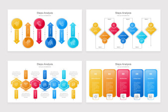 Steps Analysis PowerPoint Presentation Template | Nulivo Market